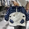 三角印花外套#9533