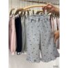 小蝴蝶結花邊褲#25259