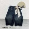 絲帶刷絨牛仔褲#011