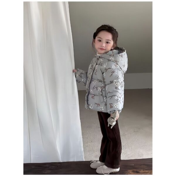 兔子加厚棉外套