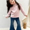 粉色花邊內搭衣   女生90-130