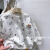 滿印KT刷絨上衣   女生90-130