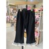 花邊冰絲休閒8分褲#6639 #女生 女童長褲80-130