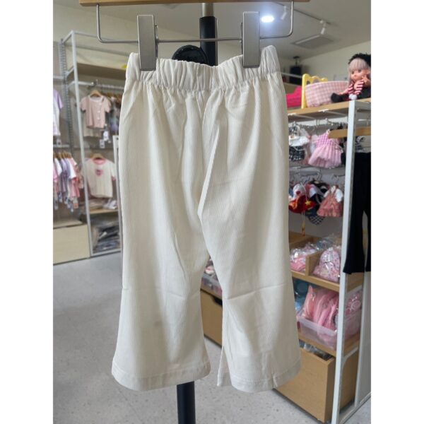 字母休閒8分褲#0410#女生 女童長褲90-130