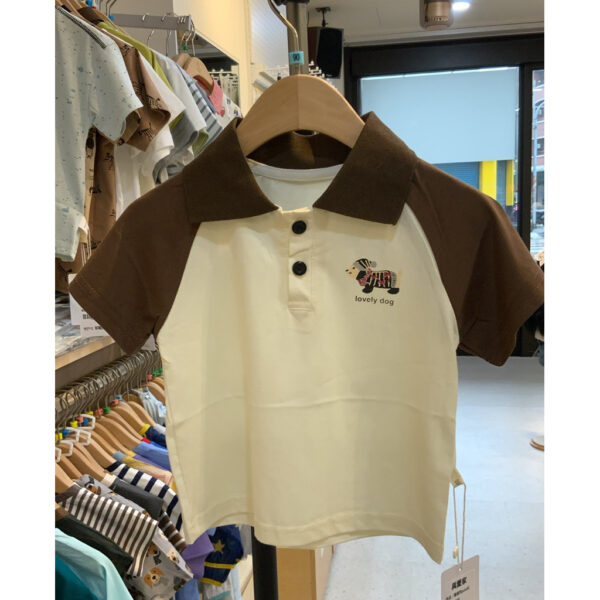 臘腸狗polo衫#9680# 男生 男童90-130