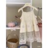 女童小兔蕾絲吊帶#5229