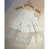 女童小兔蕾絲吊帶#5229