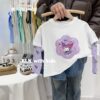 亮片庫洛米防曬袖#24260#女童短袖上衣 女生 90-130