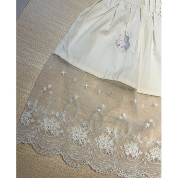 女童小兔蕾絲吊帶#5229