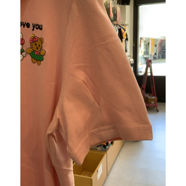 花邊領上衣##女童短袖上衣 女生 110-150