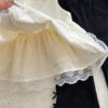 蕾絲娃娃衫#9836#女童短袖上衣 女生 90-130