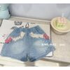 立體蝴蝶結花邊短褲#3120 #女生褲子 女童90-130
