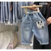 米奇牛仔褲（偏短半碼）#88208 #男生褲子 男童90-130