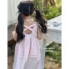 露背洋裝#87130#女童洋裝 女生 90-130