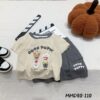 狗狗樂園套裝（上衣+褲子）# 2538#男生 男童套裝上衣80-110